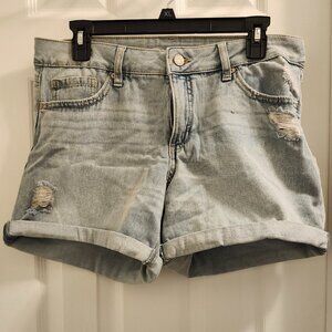 Light Wash Jean Shorts Size 12
